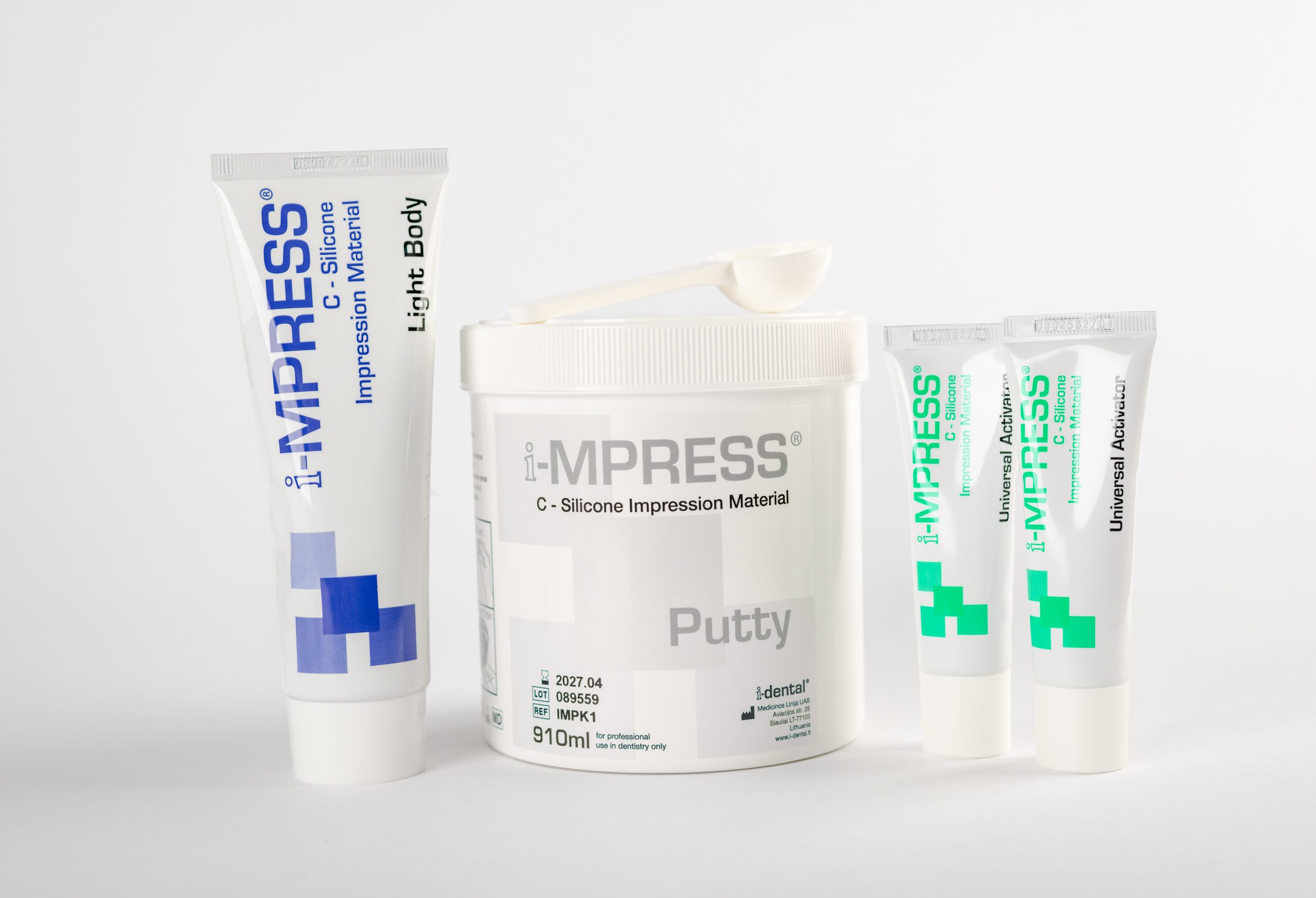 I DENTAL RUBBER BASE FULL KIT (i-MPRESS)